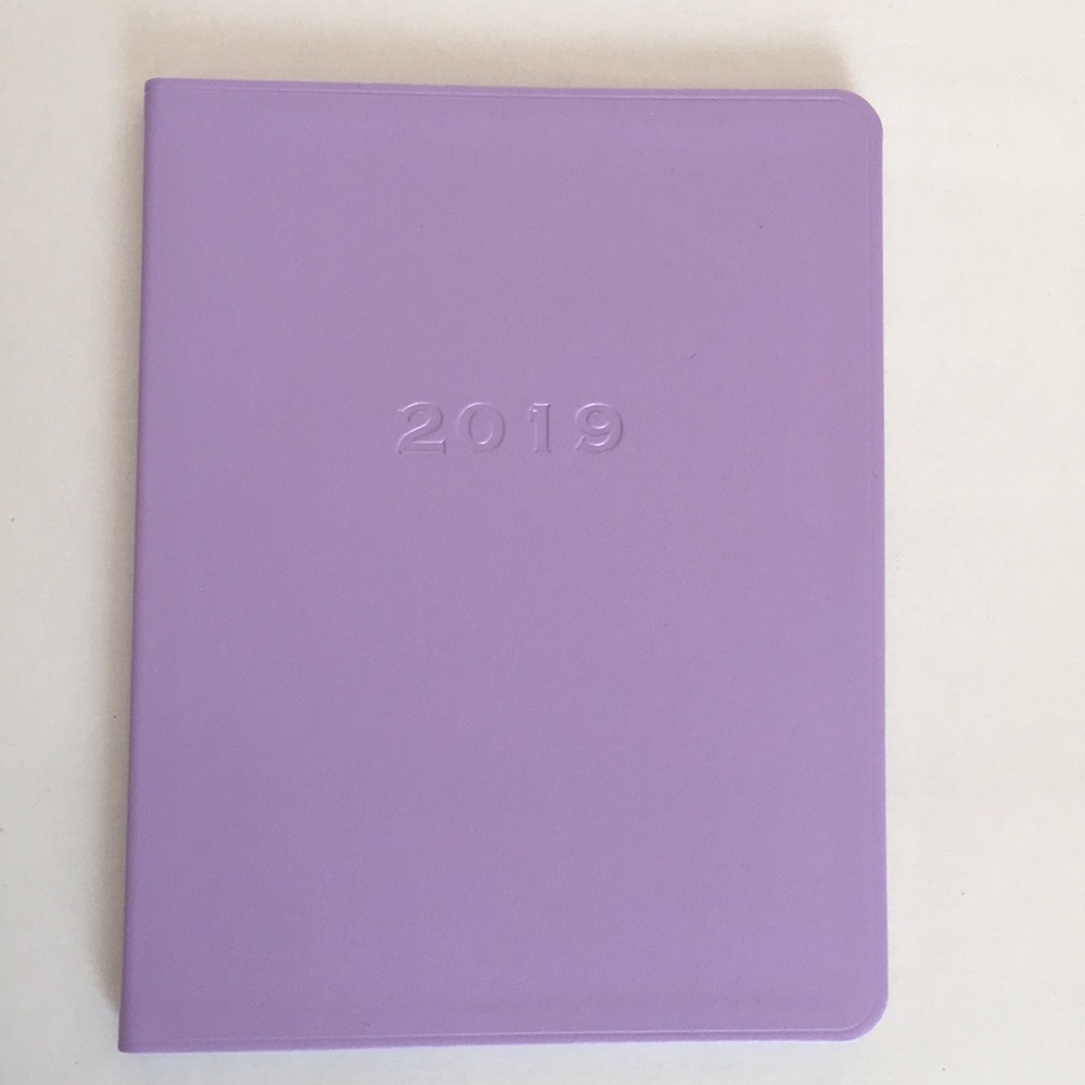 Free w/purchase Gallery Leather monthly planner